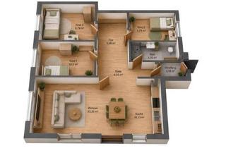 Wohnung mieten in Hoststraße 13a, 34292 Ahnatal, Erstbezug nach Kernsanierung - 4-Zimmer-Wohnung mit Garten