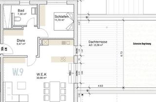 Wohnung mieten in 85238 Petershausen, 2 Zimmer Wohnung mit 30qm Südost Dachterasse