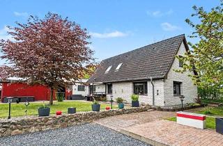 Einfamilienhaus kaufen in 25899 Klixbüll, Idyllisches, energieeffizientes und modernisiertes Einfamilienhaus in Alleinlage – Klixbüll