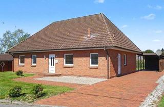 Haus kaufen in 25779 Süderheistedt, Gepflegter Walmdachbungalow mit Carport in ruhiger Sackgassenlage in Süderheistedt bei Heide
