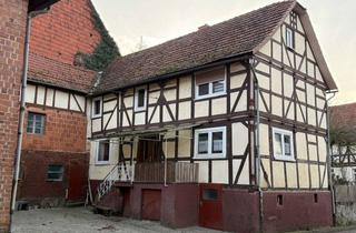 Bauernhaus kaufen in Schieferstraße 22, 36179 Bebra, Bauernhaus mit viel Platz und hübschem Garten