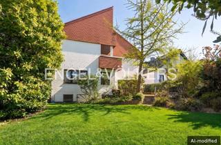 Einfamilienhaus kaufen in Skylineblick, 60598 Sachsenhausen, Exklusives Einfamilienhaus mit idyllisch angelegtem Garten und Einliegerwohnung