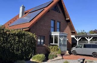 Einfamilienhaus kaufen in 32278 Kirchlengern, Gepflegtes Einfamilienhaus mit großem Garten, moderner Technik, PV-Anlage und Doppelcarport