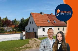 Doppelhaushälfte kaufen in 39326 Wolmirstedt, Charmante Doppelhaushälfte sucht neue Ideen – mit Garten, Keller und Garage