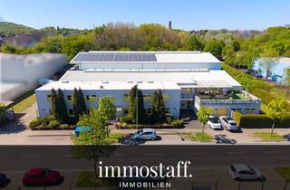 Gewerbeimmobilie kaufen in 46240 Boy, BOTTROP-BOY: Gewerbeareal mit exklusiver Wohneinheit & Dachterrasse | 3.900 m² Grundstück