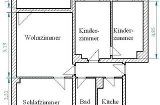 Anlageobjekt in Jan-Skala-Straße, 01917 Kamenz, Clever sein! 4-Raumwohnung zu verkaufen!