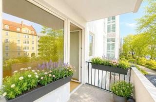 Wohnung kaufen in Bonner Platz, 80796 Schwabing-West, 1 Zi.-Balkon-Whg. bei Luitpoldpark, Herzogstraße und Bonner Platz in Schwabing, renovierungsbereit