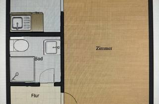 Wohnung mieten in Bernauer Straße 88, 16515 Oranienburg, Kleine ca. 30qm Single Wohnung in Oranienburg