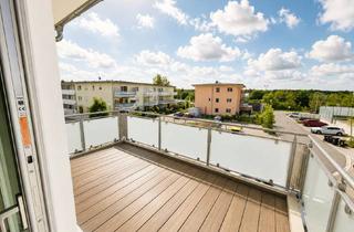 Wohnung mieten in 86462 Langweid, Moderne 3-Zimmer-Wohnung mit neuer Einbauküche, Südbalkon & Tiefgarage