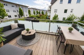 Wohnung mieten in 86462 Langweid, 2-Zimmer-Wohnung mit Einbauküche, Balkon & Tiefgarage in ruhiger Lage