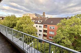 Wohnung mieten in Bernhard Letterhaus Str. 47, 50670 Altstadt-Nord, Agnesviertel Dachterrassen Appartement, teilmöbliert inkl. Küche, frisch renoviert