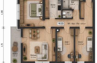 Wohnung mieten in 34125 Fasanenhof, Lebendiges Zuhause: 4-Zimmer-Wohnung mit Balkon in Kassel