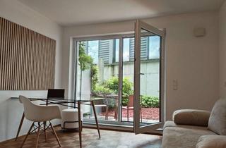 Wohnung mieten in Pfälzer Strasse 1H, 50677 Altstadt-Süd, Helle, vollmöblierte 1-Zimmer-Wohnung mit exklusiver Terrasse & Garten in Köln-Neustadt-Süd