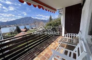 Wohnung mieten in 83684 Tegernsee, Vollmöblierte und komplett ausgestattete 3-Zimmerwohnung auf der Südseite der Rottacher Bucht