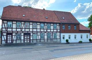 Haus kaufen in 09600 Weißenborn, Fachwerkhaus mit 2 Wohnungen und Gewerbe
