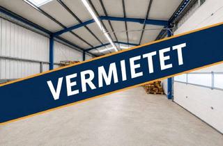 Gewerbeimmobilie mieten in 32609 Hüllhorst, Vielseitig nutzbare Lager und Gewerbefläche mit optionaler Freifläche