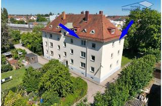 Anlageobjekt in 86156 Bärenkeller, 5% Rendite! Liebevoll renovierte 3-Zimmer-Wohnung mit großem Gemeinschaftsgarten & zwei Stellplätzen