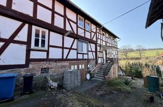 Haus kaufen in 34593 Knüllwald, Fachwerkhaus mit Scheunen in Knüllwald OT - Raum für Ihre Ideen! Keine Käuferprovision!