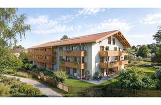 Wohnung kaufen in 83123 Amerang, Morgenstund hat Gold im Mund: Neubauwohnung mit Sonnenbalkon, doppelter AfA, KfW-Förderung & QNG+