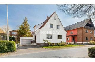 Einfamilienhaus kaufen in 32547 Bad Oeynhausen, Bad Oeynhausen - Charmantes Einfamilienhaus mit großem Garten, Dachterrasse und Potenzial