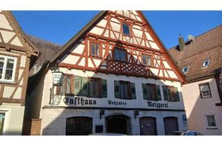 Haus kaufen in 73349 Wiesensteig, Wiesensteig - Wohnhaushistorisches Gebäude (ehemalige Metzgerei mit Wohnungen)