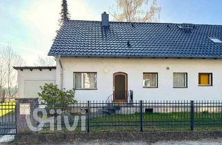 Doppelhaushälfte kaufen in 12277 Berlin, Berlin - Doppelhaushälfte mit viel Potential in Marienfelde: 115 m², Terrasse, gr. Garten, Keller, Garage