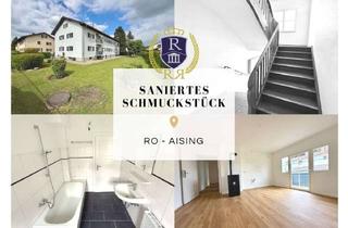 Wohnung kaufen in 83026 Aising, Sanierte Altbauwohnung im Erdgeschoss in Rosenheim-Aising – sofort bezugsfrei