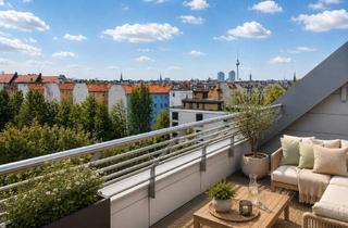 Wohnung kaufen in Prenzlauer Berg, 10439 Prenzlauer Berg, Traumhafte 4,5-Zimmer- Dachgeschosswohnung in begehrter Kiezlage im Helmholtz-Kiez