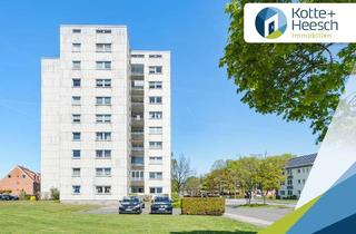 Wohnung kaufen in 24768 Rendsburg, Helle 4 Zimmer Eigentumswohnung mit sonniger Loggia, Weitblick und Fahrstuhl