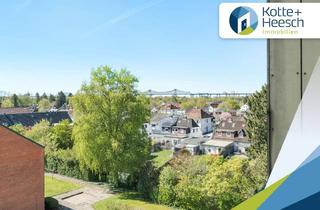 Wohnung kaufen in 24768 Rendsburg, Helle 4 Zimmer Eigentumswohnung mit sonniger Loggia, Weitblick und Fahrstuhl