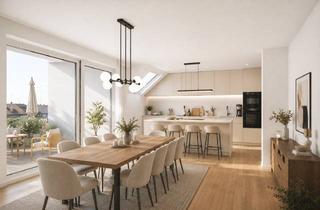 Penthouse kaufen in Uhlandstraße 10, 71116 Gärtringen, Exklusive Penthouse-Wohnung: 177 m², 5 Zimmer & zwei Dachterrassen