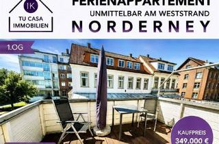 Wohnung kaufen in 26548 Norderney, Die schönsten Quadratmeter liegen manchmal direkt am MEER