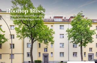 Wohnung kaufen in Körnerpark, 12051 Neukölln, Rooftop Bliss - Gepflegte Dachgeschosswohnung mit Südbalkon in ruhiger Innenhoflage nahe Körnerpark