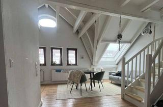 Wohnung mieten in 28211 Gete, Charmante helle Dachgeschoss-/Maisonettewohnung mit Holzdielen, Balken & Dachterrasse