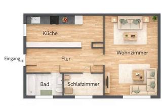 Wohnung mieten in Hoststraße 13a, 34292 Ahnatal, Erstbezug - Kernsanierte 2-Zimmer-DG-Wohnung mit Fernblick