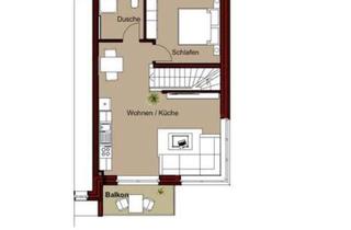Wohnung mieten in Humboldtplatz, 46397 Bocholt, Moderne 2 Zimmer Wohnung mit Balkon, zentral gelegen