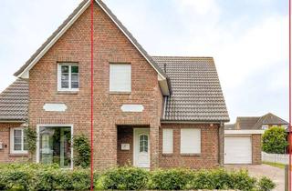 Haus kaufen in 25845 Nordstrand, Gepflegte DHH hinter dem Nordseedeich - Halbinsel Nordstrand