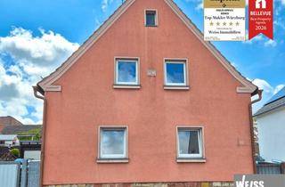Haus mieten in 97297 Waldbüttelbrunn, Kleines Haus im Altort von Waldbüttelbrunn -ohne Garten/Balkon-