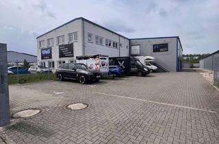 Gewerbeimmobilie kaufen in 50354 Hürth, Hürth-Kalscheuren! Topmoderne Gewerbehalle mit separatem Büro und 8 Garagen!