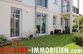 Wohnung kaufen in 18225 Kühlungsborn, Kühlungsborn-Ost: Traumhafte, barrierearme 3-Zimmer-Gartenwohnung in Bestlage