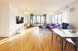 Wohnung kaufen in Goslarer Ufer, 10589 Charlottenburg, Barrierefreie 2-Zimmer-Garten-Wohnung mit Wasserblick, EBK, Fußbodenheizung und TG-Stellplatz!