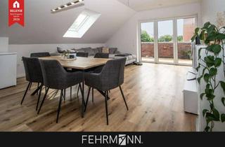 Wohnung mieten in 49809 Lingen, Stilvolle 3-Zimmer-Obergeschosswohnung mit Dachterrasse in Lingen (Ems) - zur Miete!
