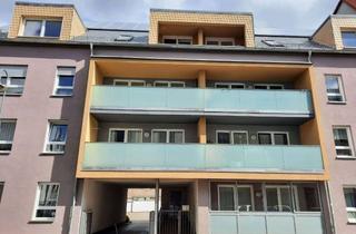 Wohnung mieten in Karl-Marx-Straße 46B, 99974 Mühlhausen, Barrierearme Single-Wohnung im Dachgeschoss mit Balkon und Aufzug