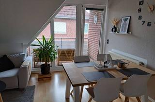 Wohnung mieten in 32469 Petershagen, 2-Zimmer-Dachgeschosswohnung mit Balkon in Petershagen Stadt