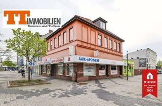 Anlageobjekt in 26382 Innenstadt, TT bietet an: Präsenzlage in Wilhelmshaven: Gepflegtes Wohn- und Geschäftshaus mit Innenhof, G
