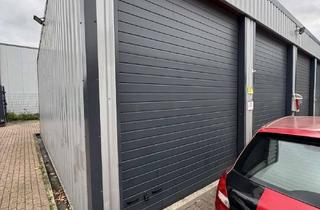 Gewerbeimmobilie mieten in 47239 Rumeln-Kaldenhausen, Gewerbegrundstück mit Stellflächen, Waschplatz und großer Werkstattgarage.