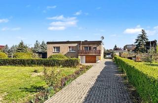 Einfamilienhaus kaufen in 04931 Mühlberg, Einfamilienhaus mit großem Grundstück und Garage in Mühlberg Elbe