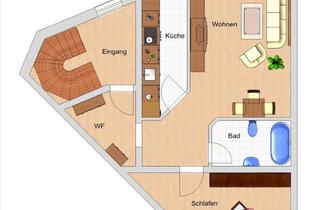 Sozialwohnungen mieten in Sterkenkamp 18, 58640 Iserlohn, Interesse an einem ungewöhnlichem Wohnungszuschnitt?