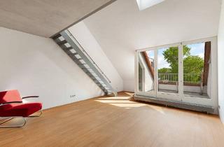 Loft kaufen in 13086 Berlin, Berlin - Charaktervolle und lichtdurchflutetet Dachgeschoss-Maisonette mit Blick auf den Weißensee