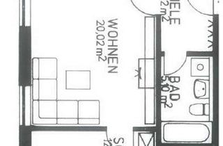 Wohnung kaufen in 09380 Thalheim, Vermietete 2-Zimmer-Eigentumswohnung mit Stellplatz